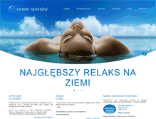Tablet Screenshot of oceanspokojny.com.pl